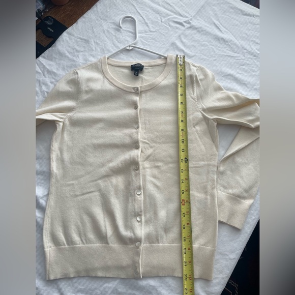 Talbots Ivory Button-Up Cardigan - Picture 4 of 4